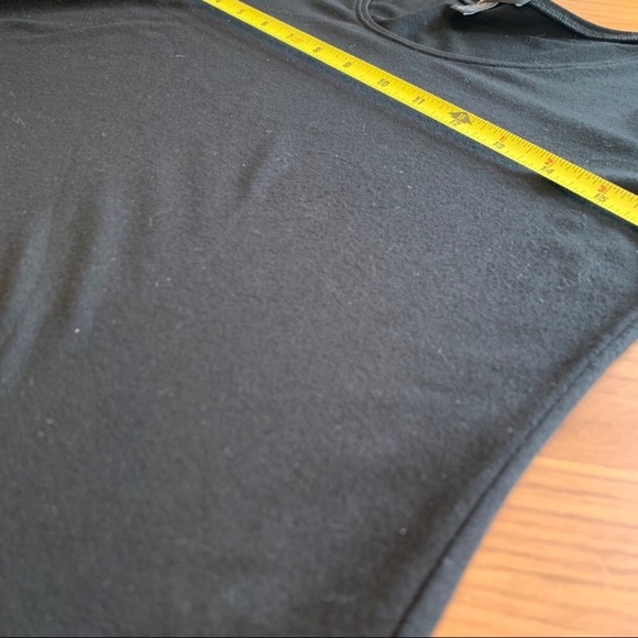 Black swing tunic (sleeves to elbow) S/P - Picture 5 of 8